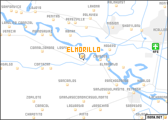 map of El Morillo