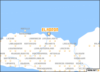 map of El Morón