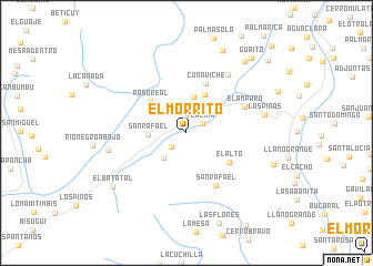 map of El Morrito