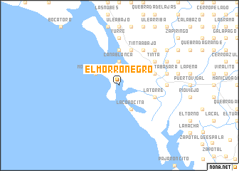 map of El Morro Negro