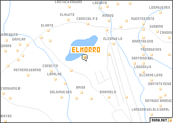 map of El Morro
