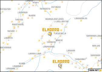 map of El Morro
