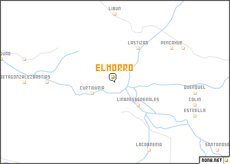 map of El Morro