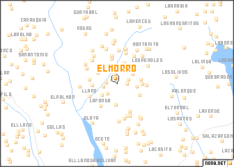 map of El Morro