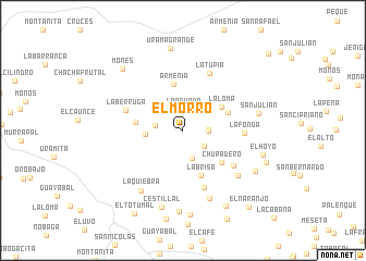 map of El Morro