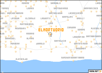 map of El Mortuorio
