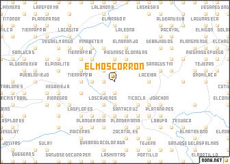 map of El Moscorrón