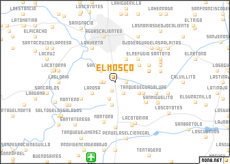 map of El Mosco