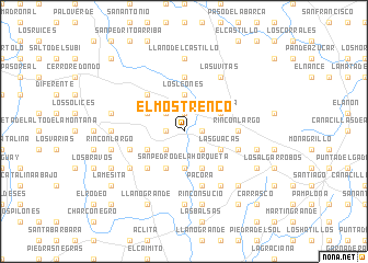 map of El Mostrenco