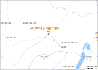 map of El Moudéré