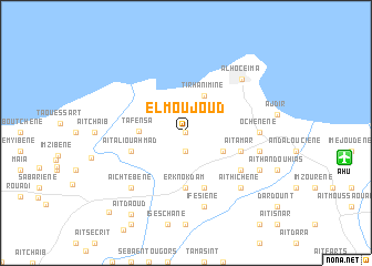 map of El Moujoud