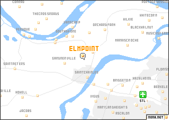 map of Elm Point