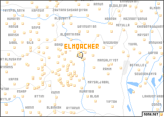 map of El Mqâcher