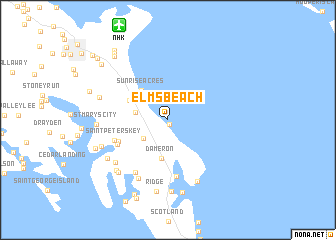 map of Elms Beach