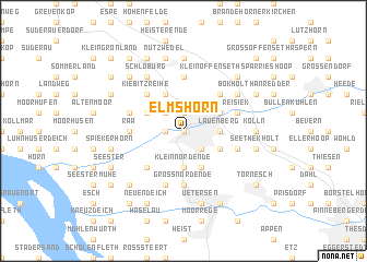 map of Elmshorn