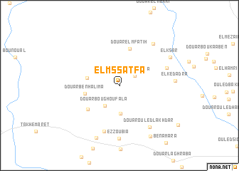 map of El Mssatfa