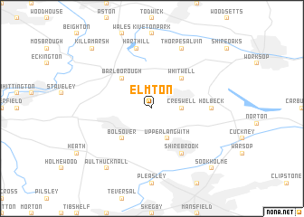 map of Elmton