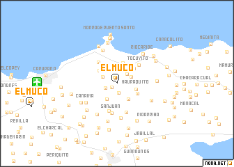 map of El Muco