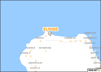 map of El Mudo