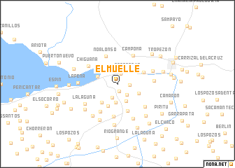 map of El Muelle