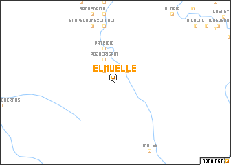 map of El Muelle