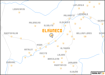 map of El Muñeco