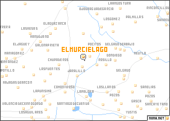 map of El Murciélago