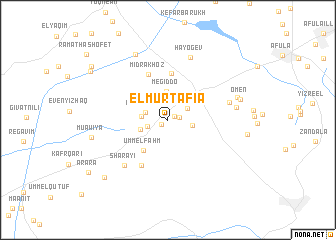 map of El Murtafi‘a