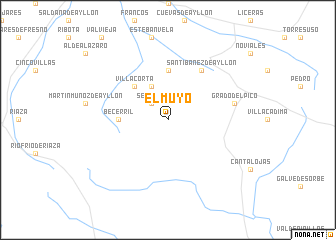 map of El Muyo