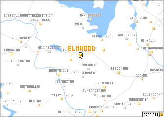 map of Elmwood