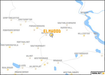 map of Elmwood