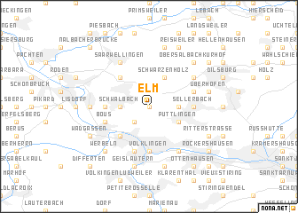 map of Elm