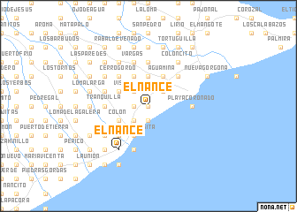 map of El Nance