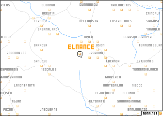 map of El Nance