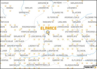 map of El Nance