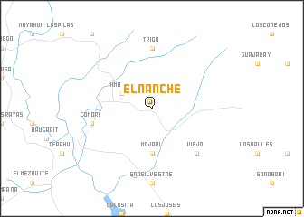 map of El Nanche