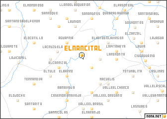 map of El Nancital