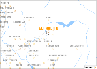 map of El Nancito