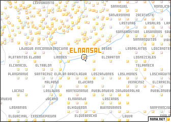 map of El Nansal