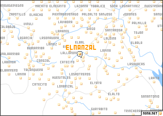 map of El Nanzal