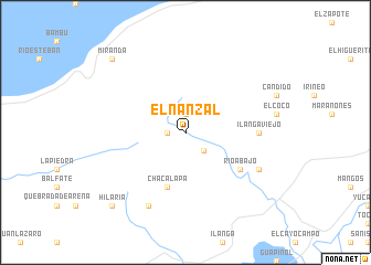 map of El Nanzal