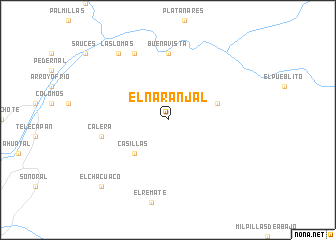 map of El Naranjal