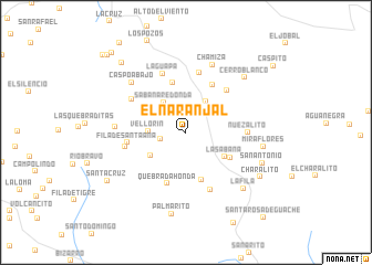 map of El Naranjal