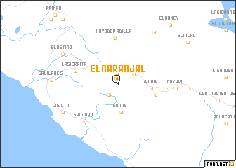 map of El Naranjal
