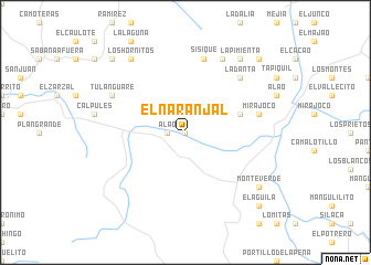 map of El Naranjal