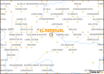 map of El Naranjal