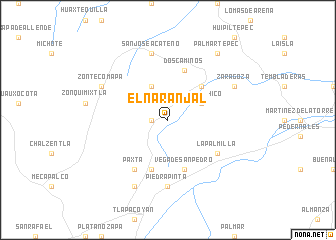 map of El Naranjal