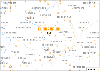 map of El Naranjal