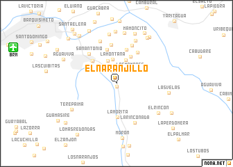 map of El Naranjillo