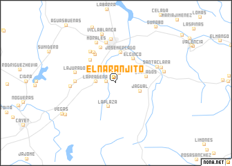 map of El Naranjito